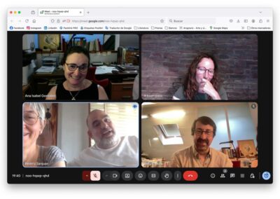 Bienal Blip 2025 Zaragoa. Pantalia