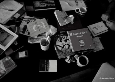 Círculo Hexágono. Divulgación. Pantalia Gestiones Culturales