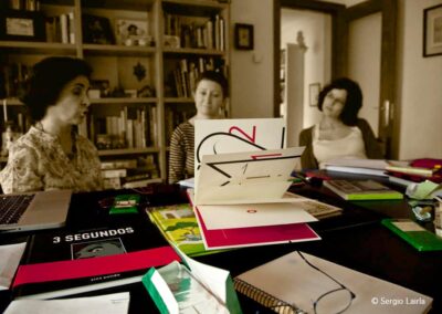 Círculo Hexágono. Divulgación. Pantalia Gestiones Culturales