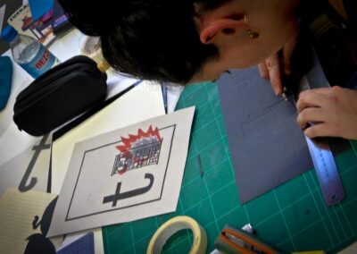 Talleres y cursos. El arte del jeroglifico. Pantalia Gestiones Culturales