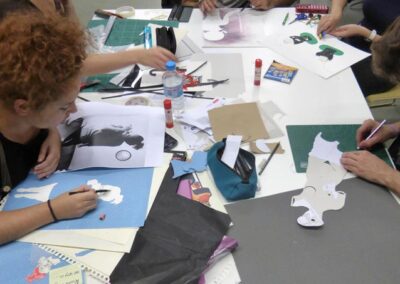 Talleres y cursos. El arte del jeroglifico. Pantalia Gestiones Culturales
