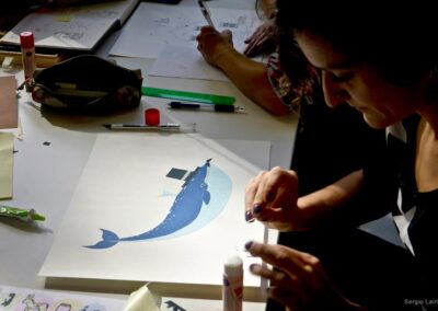 Talleres y cursos. El arte del jeroglifico. Pantalia Gestiones Culturales