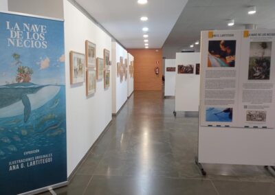 Exposición La nave de los necios. Una travesía de cuento en diálogo con la pintura flamenca.