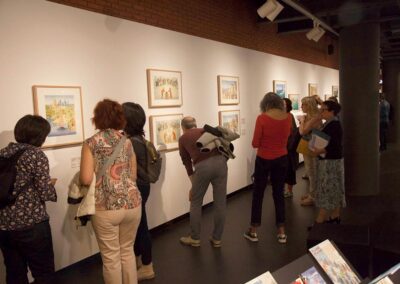 Exposición La nave de los necios. Una travesía de cuento en diálogo con la pintura flamenca.