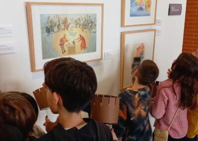 Exposición La nave de los necios. Una travesía de cuento en diálogo con la pintura flamenca.