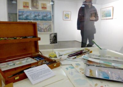 Exposición La nave de los necios. Una travesía de cuento en diálogo con la pintura flamenca.