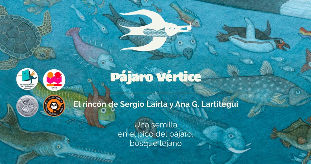 www.pajaro-vertice.com, el rincón Sergio Lairla y Ana G. Lartitegui